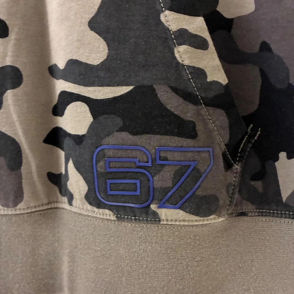 Polo Ralph Lauren Kids Size‎ M 10-12 Grey Camouflage Performance Logo Sweatshirt